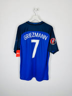 FRANCE NATIONAL FOOTBALL TEAM HOME JERSEY 2016 - GRIEZMANN #7 EURO FINAL (XL)