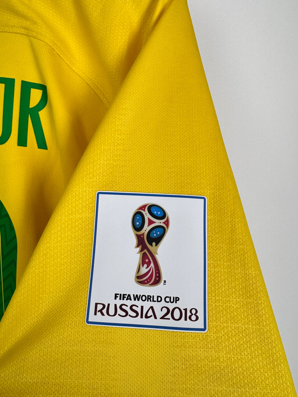 MAILLOT DE FOOTBALL BRÉSIL 2018 DOMICILE - NEYMAR JR #10 (XL)