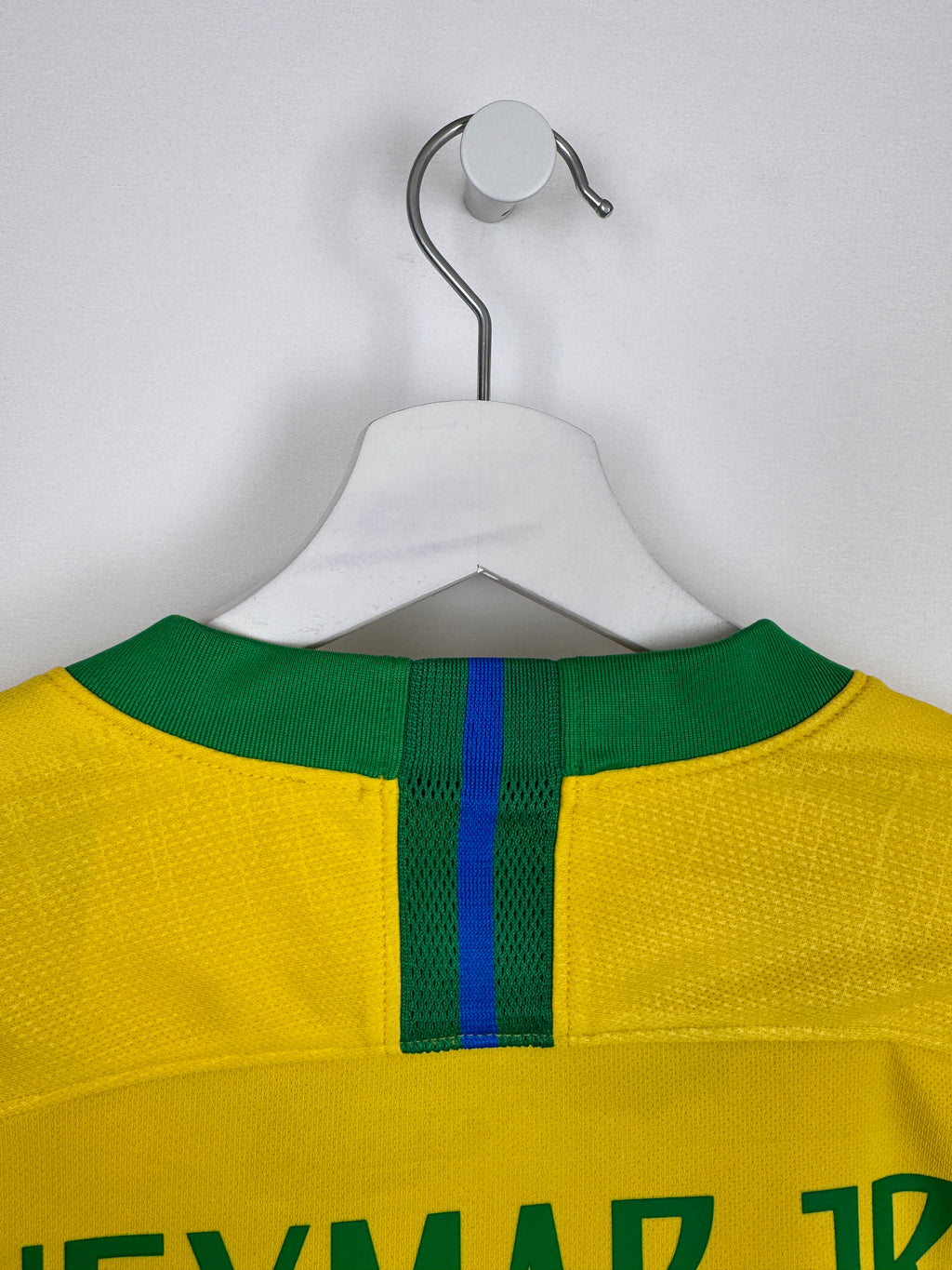 MAILLOT DE FOOTBALL BRÉSIL 2018 DOMICILE - NEYMAR JR #10 (XL)