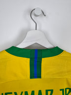 MAILLOT DE FOOTBALL BRÉSIL 2018 DOMICILE - NEYMAR JR #10 (XL)