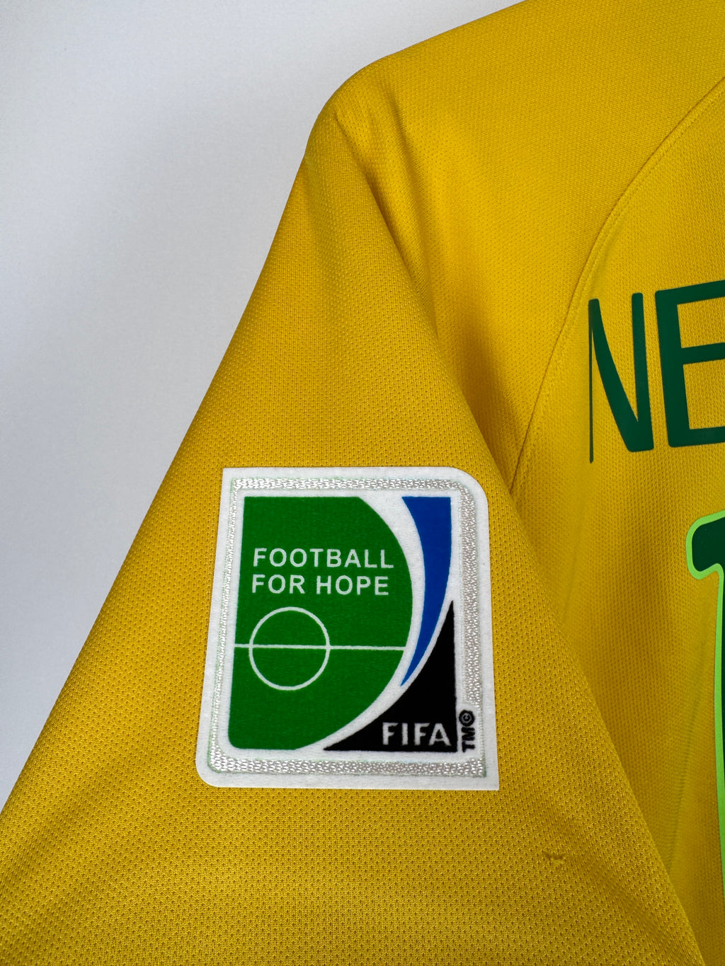 MAILLOT DE FOOTBALL BRÉSIL 2014 DOMICILE - NEYMAR JR #10 (S)