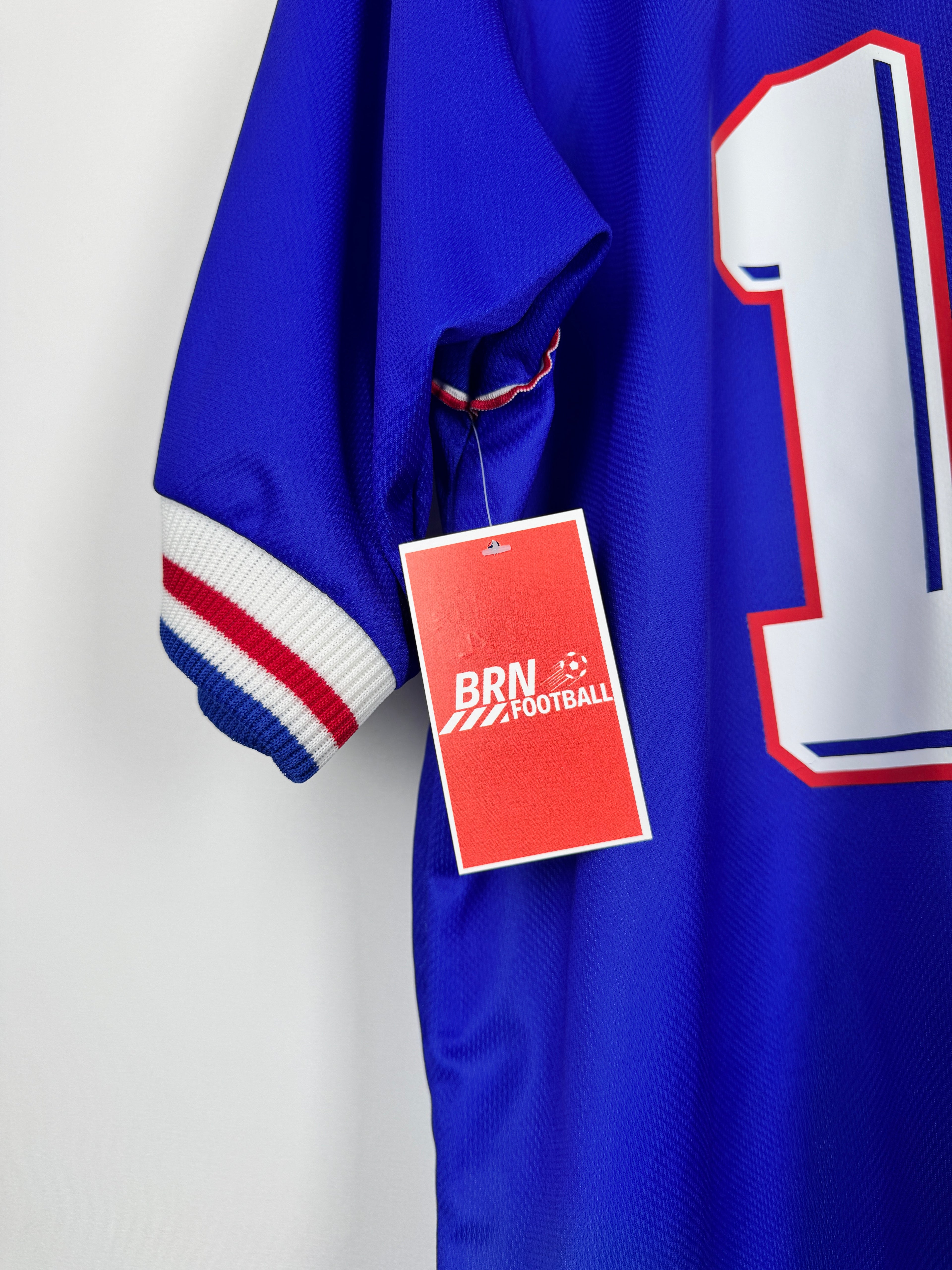 CAMISETA DE FÚTBOL SELECCIÓN DE FRANCIA 1998 LOCAL - ZIDANE #10 (XL)