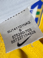 MAILLOT DE FOOTBALL BRÉSIL 2014 DOMICILE - NEYMAR JR #10 (S)