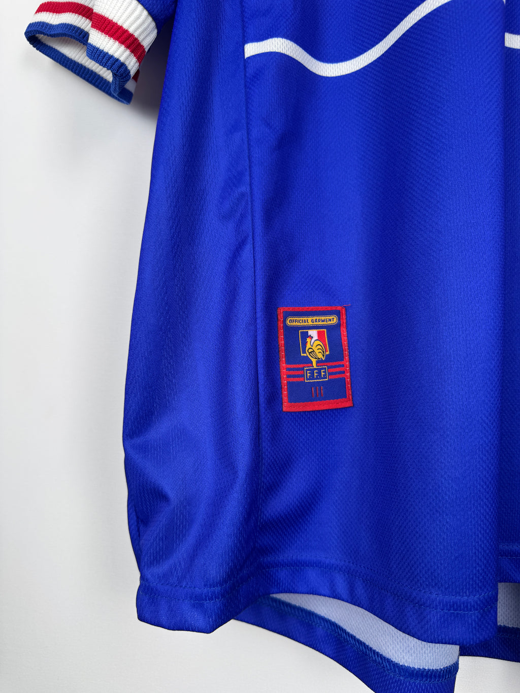 1998 FRANCE NATIONAL FOOTBALL TEAM HOME JERSEY - ZIDANE #10 (XL)