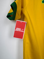 MAILLOT DE FOOTBALL BRÉSIL 2014 DOMICILE - NEYMAR JR #10 (S)