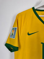 MAILLOT DE FOOTBALL BRÉSIL 2014 DOMICILE - NEYMAR JR #10 (S)
