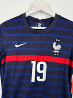 FRANCE NATIONAL FOOTBALL TEAM 2020 HOME JERSEY - BENZEMA #19 (XS)