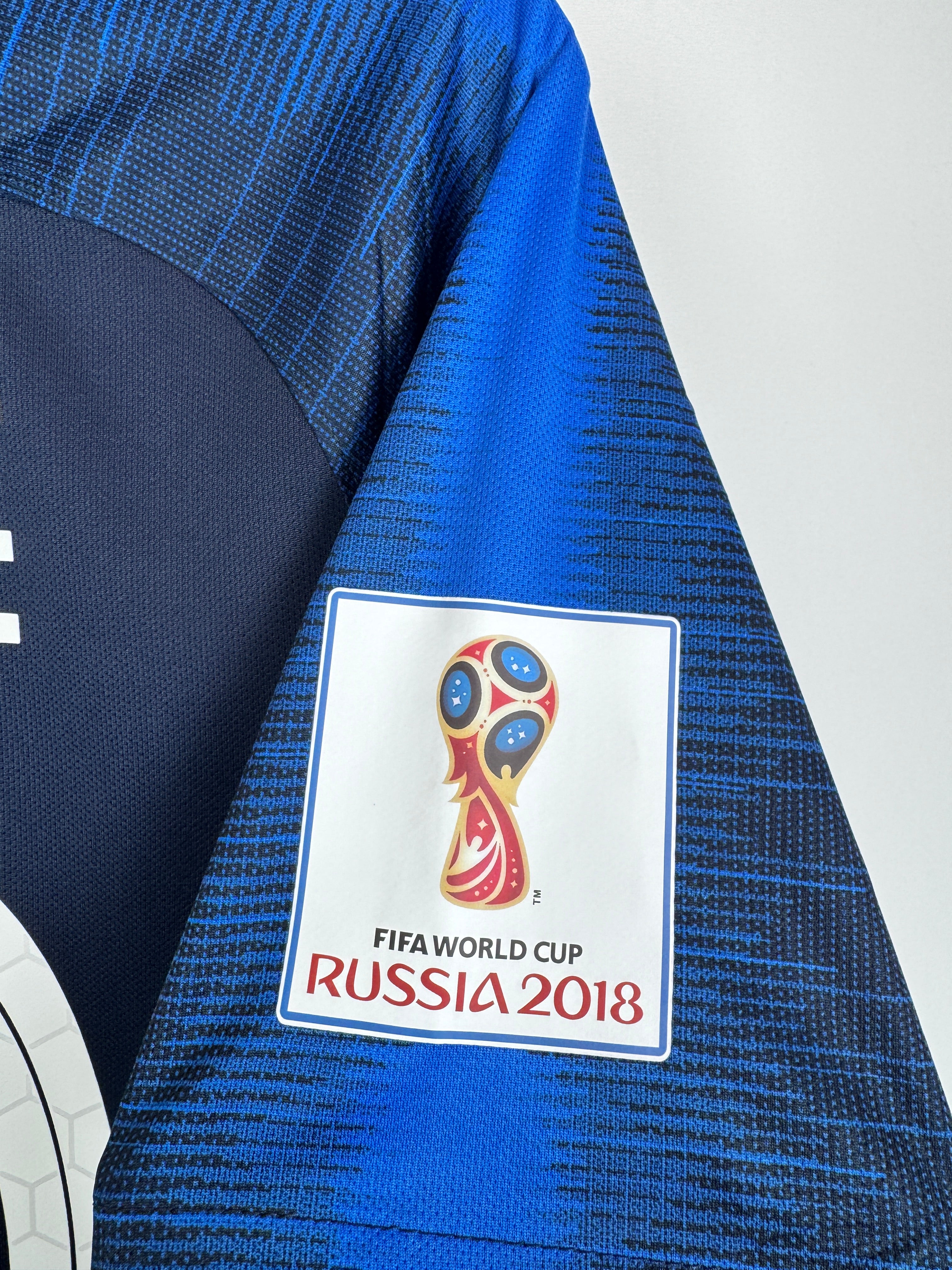 2018 FRANCE NATIONAL TEAM HOME FOOTBALL SHIRT - MBAPPÉ #10 (S)