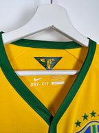 MAILLOT DE FOOTBALL BRÉSIL 2014 DOMICILE - NEYMAR JR #10 (S)