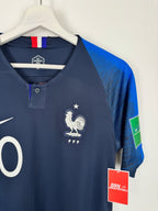 2018 FRANCE NATIONAL TEAM HOME FOOTBALL SHIRT - MBAPPÉ #10 (S)