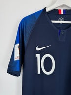 2018 FRANCE NATIONAL TEAM HOME FOOTBALL SHIRT - MBAPPÉ #10 (S)