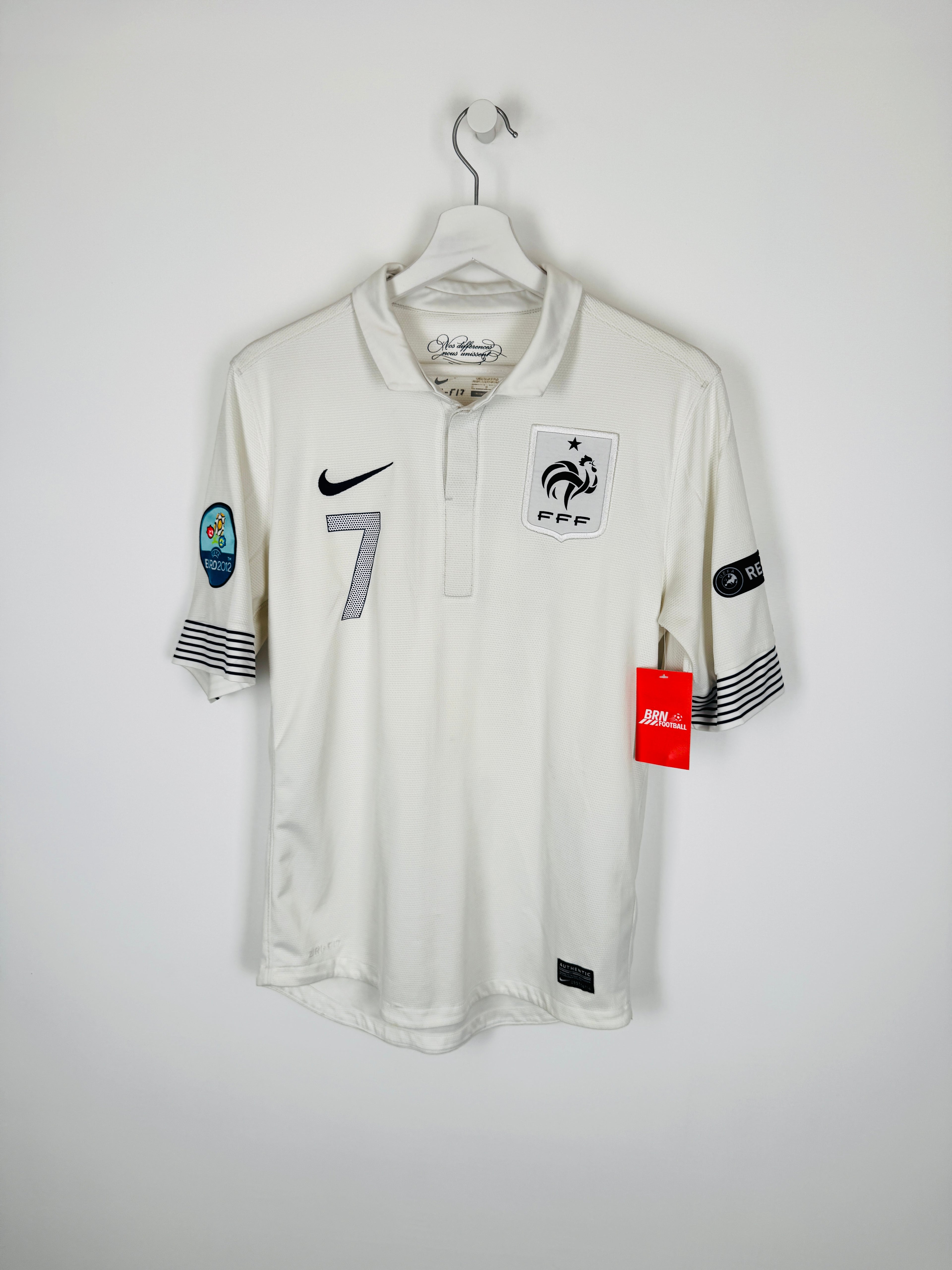 CAMISETA DE FÚTBOL SELECCIÓN DE FRANCIA 2012 VISITANTE - RIBÉRY #7 (S)