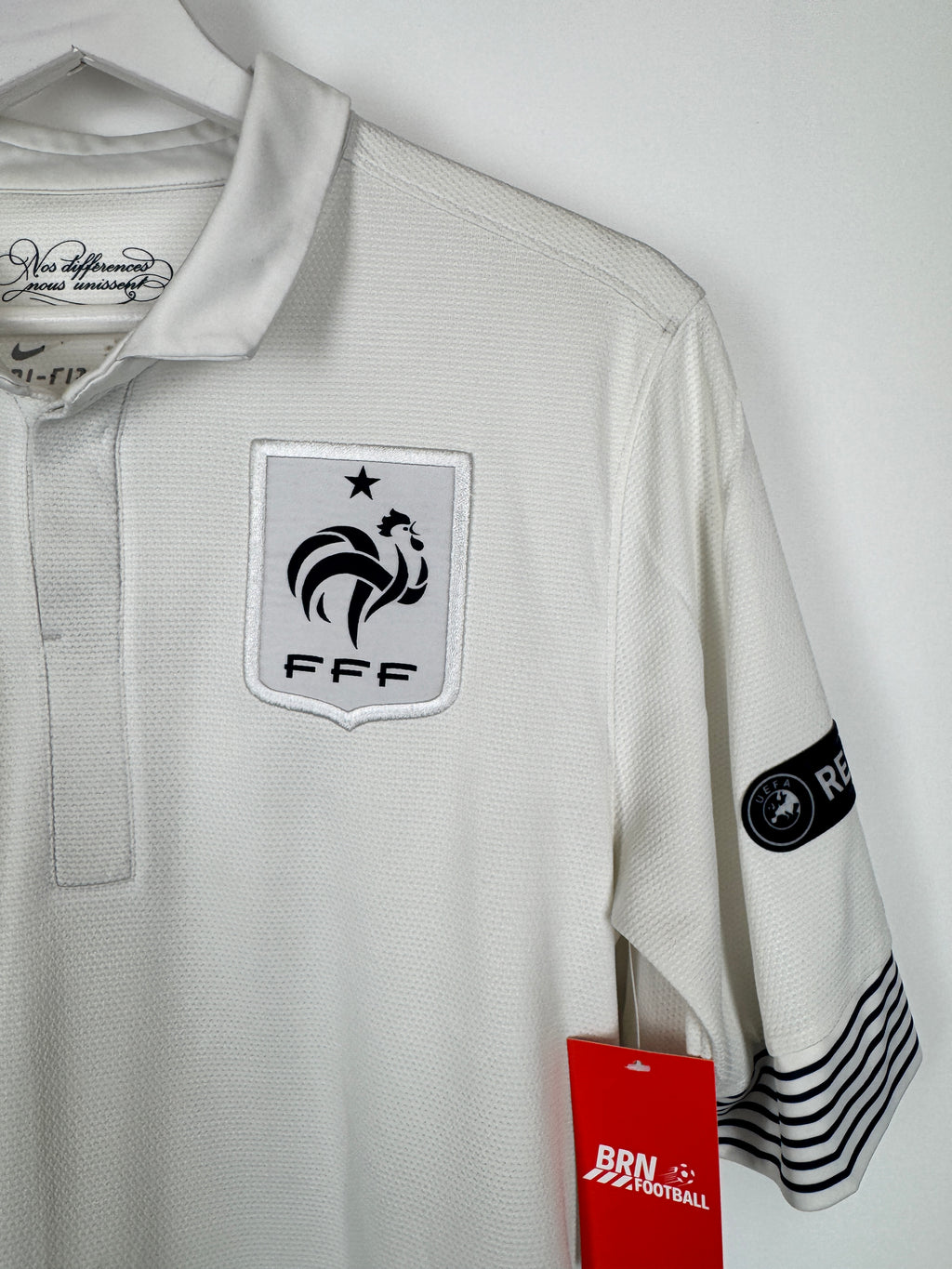 FRANCE NATIONAL FOOTBALL TEAM AWAY JERSEY 2012 - RIBÉRY #7 (S)