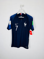 FRANCE NATIONAL FOOTBALL TEAM 2018 HOME JERSEY - GRIEZMANN #7 (S)