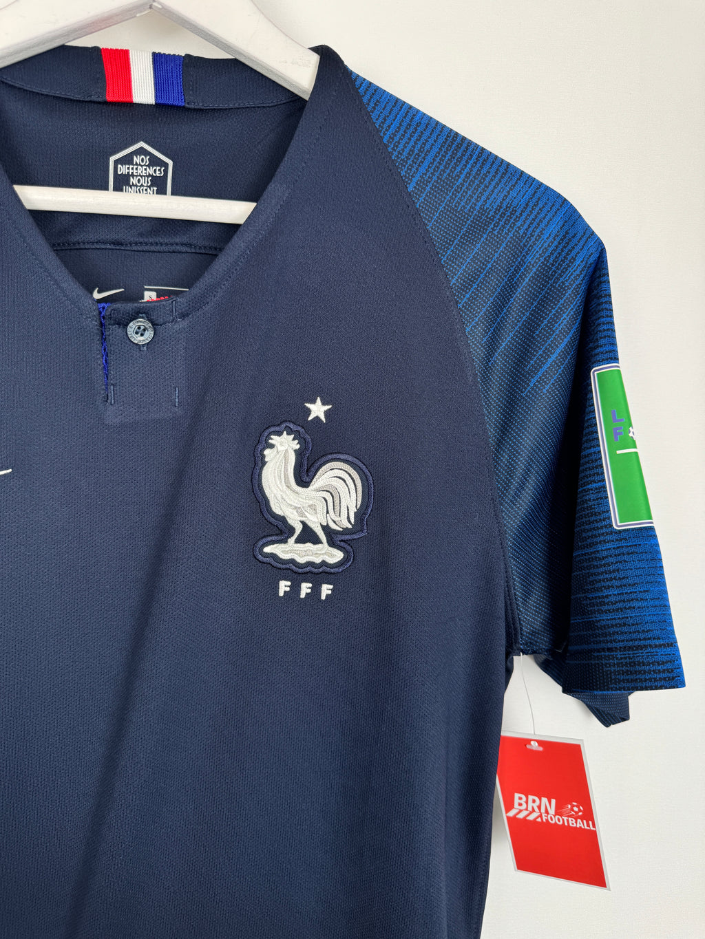 FRANCE NATIONAL FOOTBALL TEAM 2018 HOME JERSEY - GRIEZMANN #7 (S)