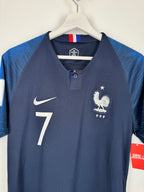 FRANCE NATIONAL FOOTBALL TEAM 2018 HOME JERSEY - GRIEZMANN #7 (S)