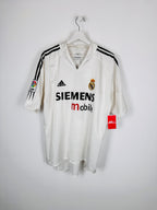 MAILLOT DE FOOTBALL REAL MADRID 2005/2006 DOMICILE - ZINÉDINE ZIDANE #5 (L)