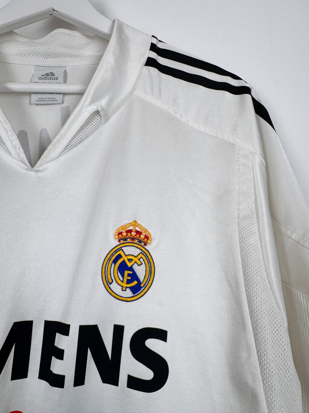 MAILLOT DE FOOTBALL REAL MADRID 2005/2006 DOMICILE - ZINÉDINE ZIDANE #5 (L)