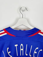 FRANCE NATIONAL FOOTBALL TEAM 2006 HOME MATCH WORN SHIRT - LE TALLEC #9 (XL)