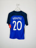 FRANCE NATIONAL FOOTBALL TEAM 2016 HOME JERSEY - MBAPPÉ #20 (S)