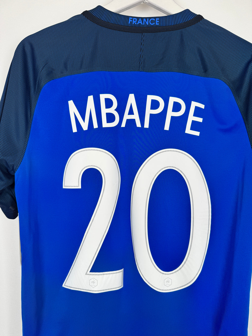 FRANCE NATIONAL FOOTBALL TEAM 2016 HOME JERSEY - MBAPPÉ #20 (S)