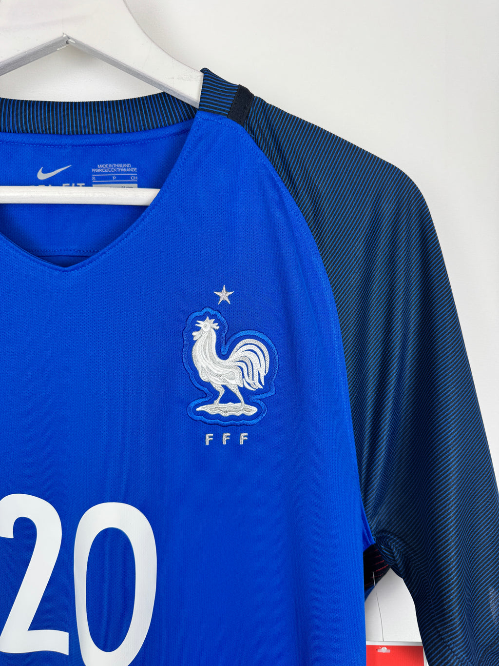 FRANCE NATIONAL FOOTBALL TEAM 2016 HOME JERSEY - MBAPPÉ #20 (S)