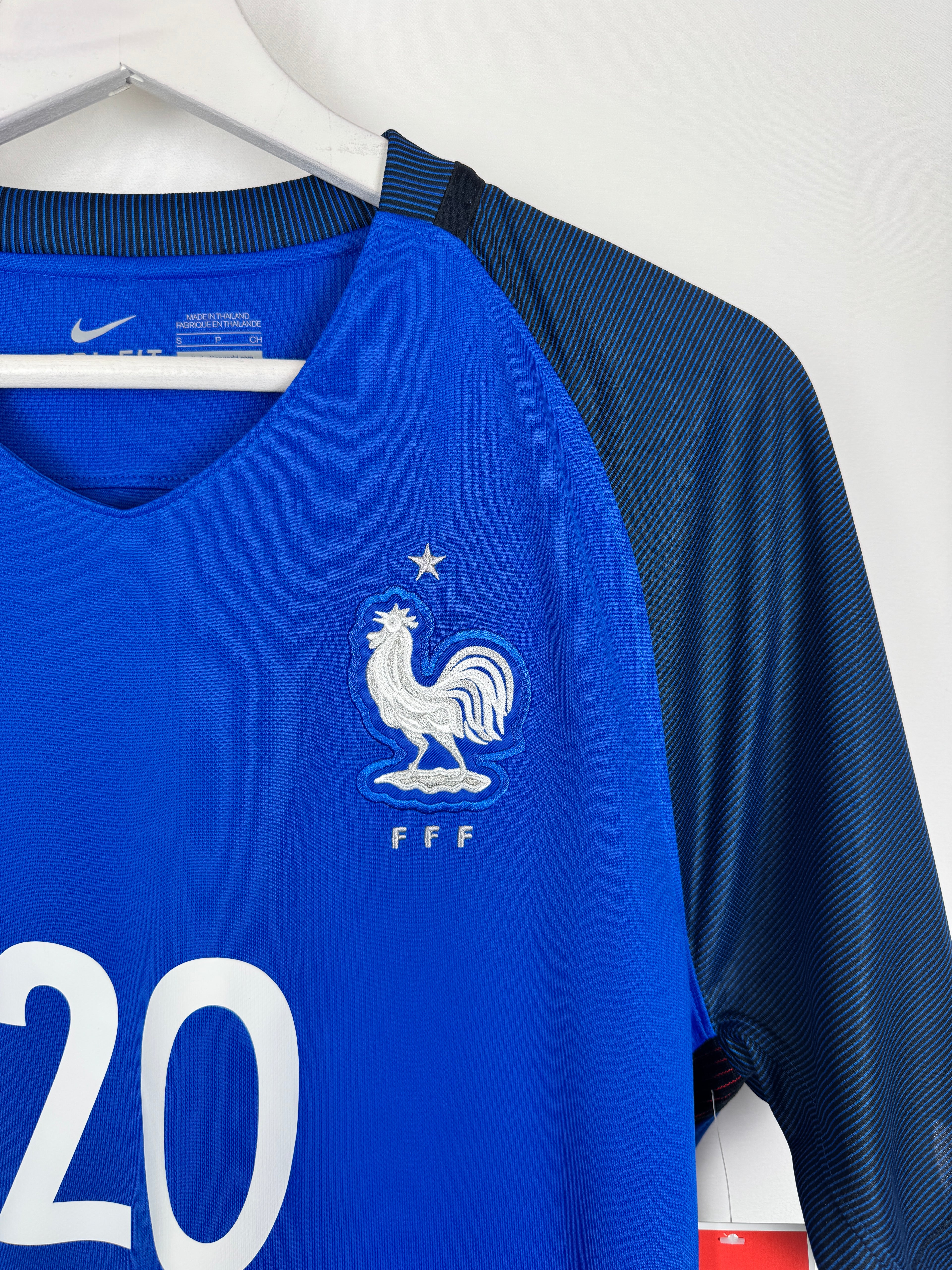 FRANCE NATIONAL FOOTBALL TEAM 2016 HOME JERSEY - MBAPPÉ #20 (S)
