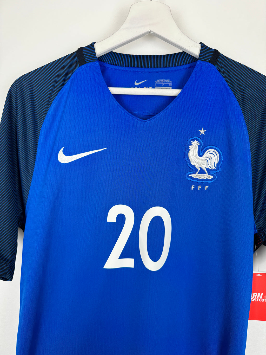 FRANCE NATIONAL FOOTBALL TEAM 2016 HOME JERSEY - MBAPPÉ #20 (S)
