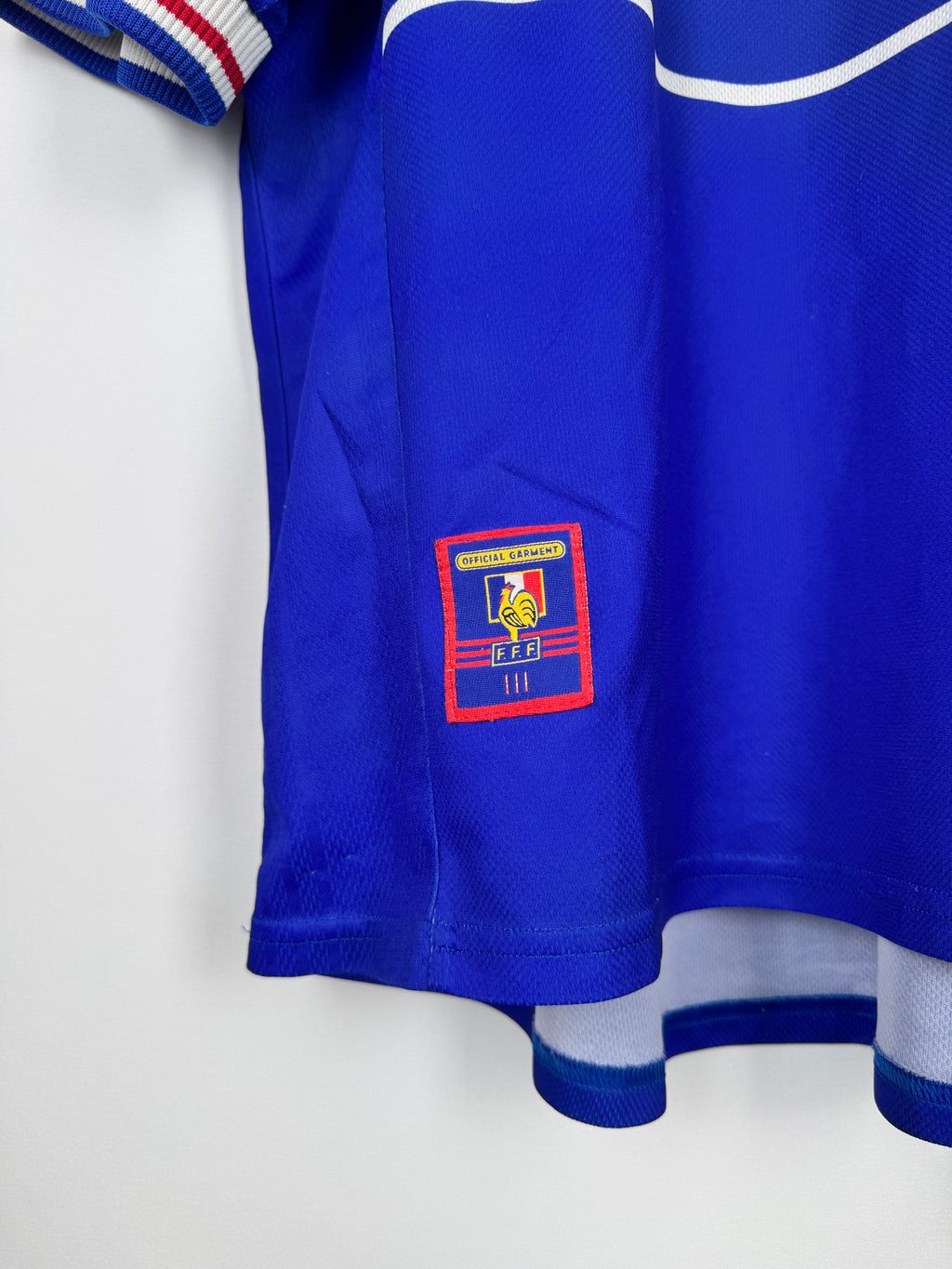 1998 FRANCE NATIONAL FOOTBALL TEAM HOME JERSEY - ZIDANE #10 (XL)