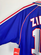 1998 FRANCE NATIONAL FOOTBALL TEAM HOME JERSEY - ZIDANE #10 (XL)
