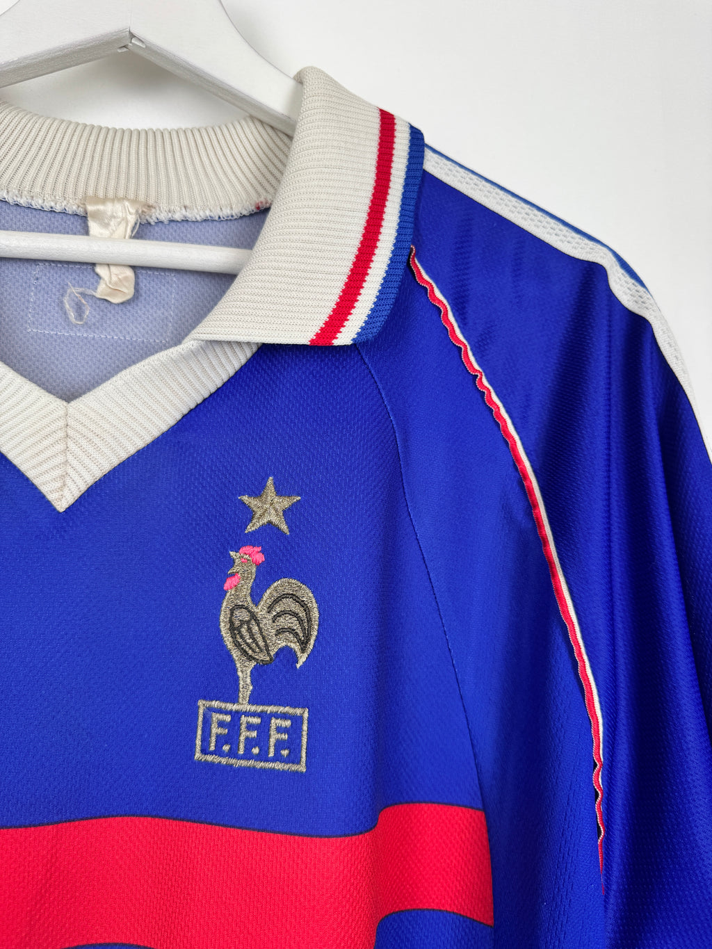 1998 FRANCE NATIONAL FOOTBALL TEAM HOME JERSEY - ZIDANE #10 (XL)