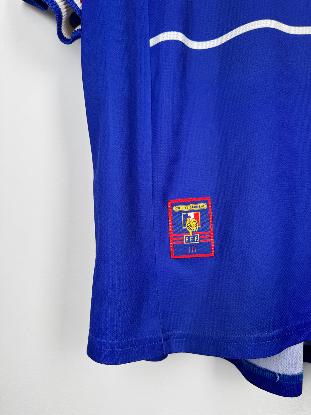 1998 FRANCE NATIONAL FOOTBALL TEAM HOME JERSEY - ZIDANE #10 (XL)