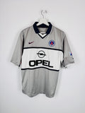 MAILLOT DE FOOTBALL PSG 2000/2001 EXTÉRIEUR OPEL (M)