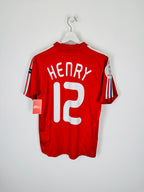 2008 FRANCE NATIONAL FOOTBALL TEAM AWAY JERSEY - HENRY #12 (S)