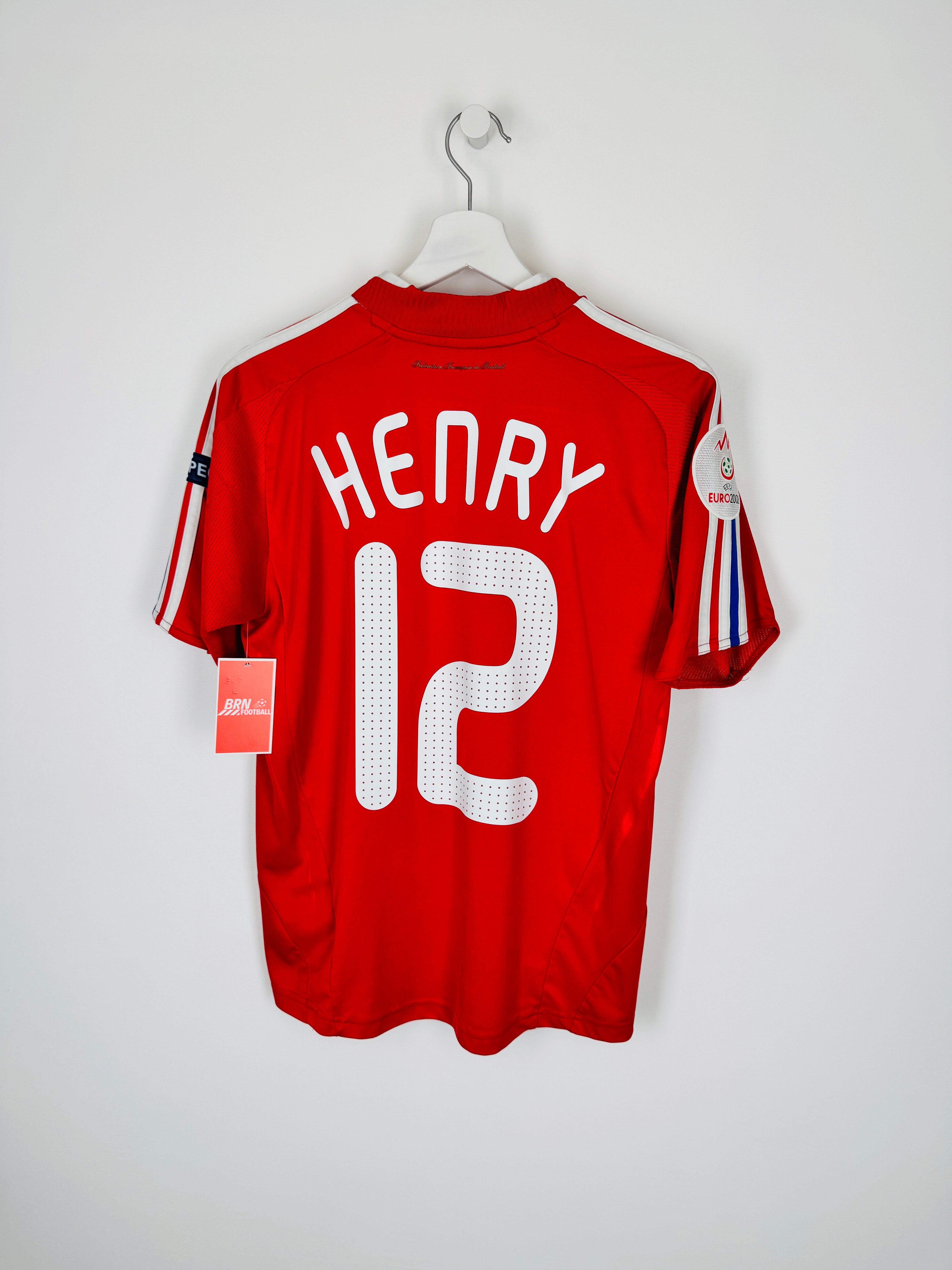 CAMISETA DE FÚTBOL SELECCIÓN DE FRANCIA 2008 VISITANTE - HENRY #12 (S)