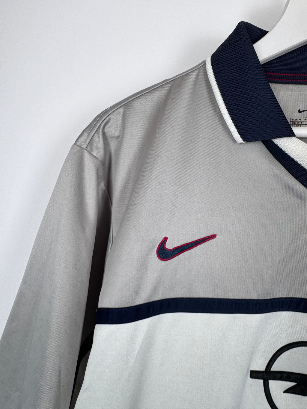 MAILLOT DE FOOTBALL PSG 2000/2001 EXTÉRIEUR OPEL (M)