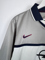 MAILLOT DE FOOTBALL PSG 2000/2001 EXTÉRIEUR OPEL (M)