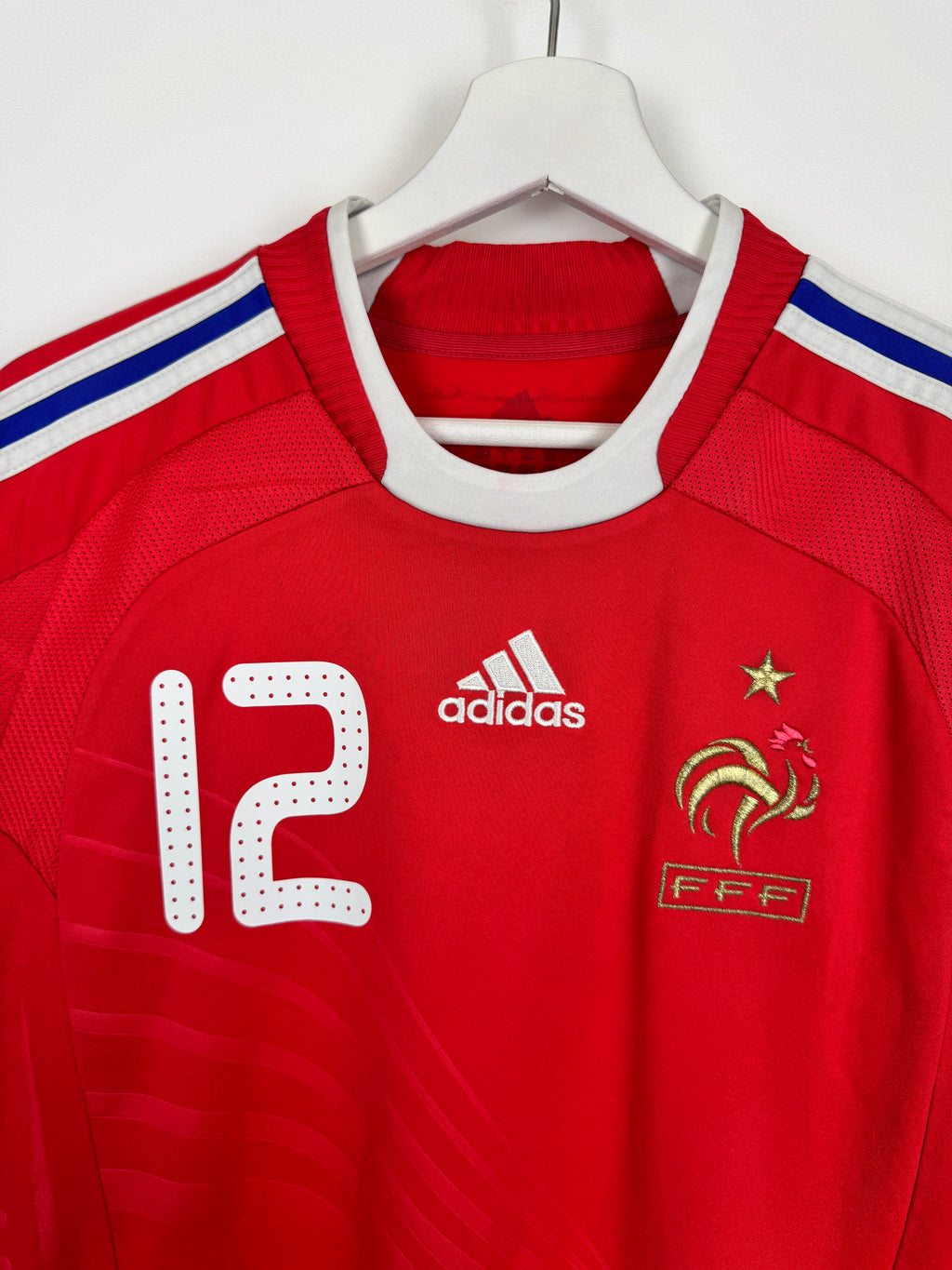 2008 FRANCE NATIONAL FOOTBALL TEAM AWAY JERSEY - HENRY #12 (S)