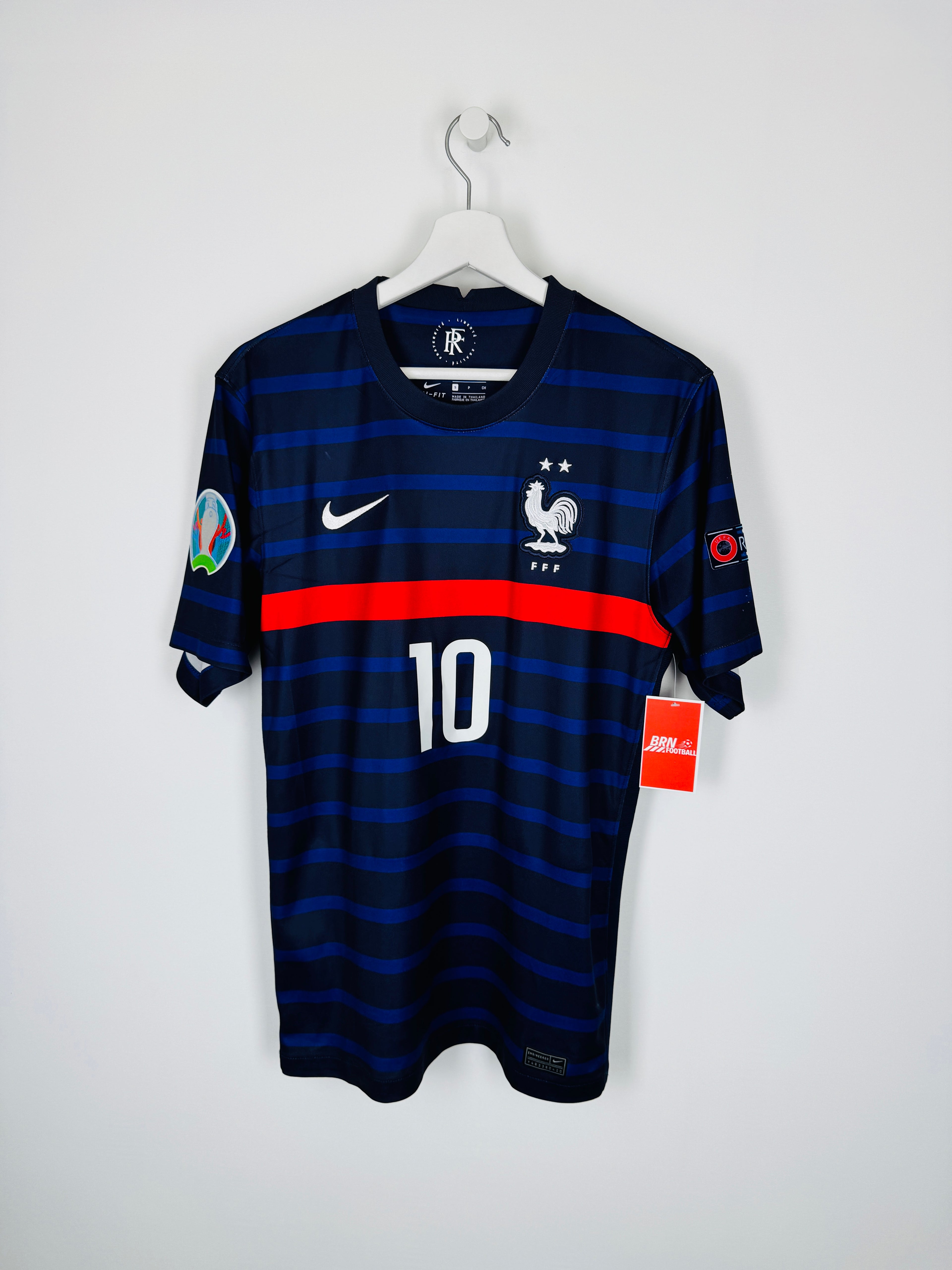 FRANCE NATIONAL FOOTBALL TEAM 2020 HOME JERSEY - MBAPPE #10 (S)
