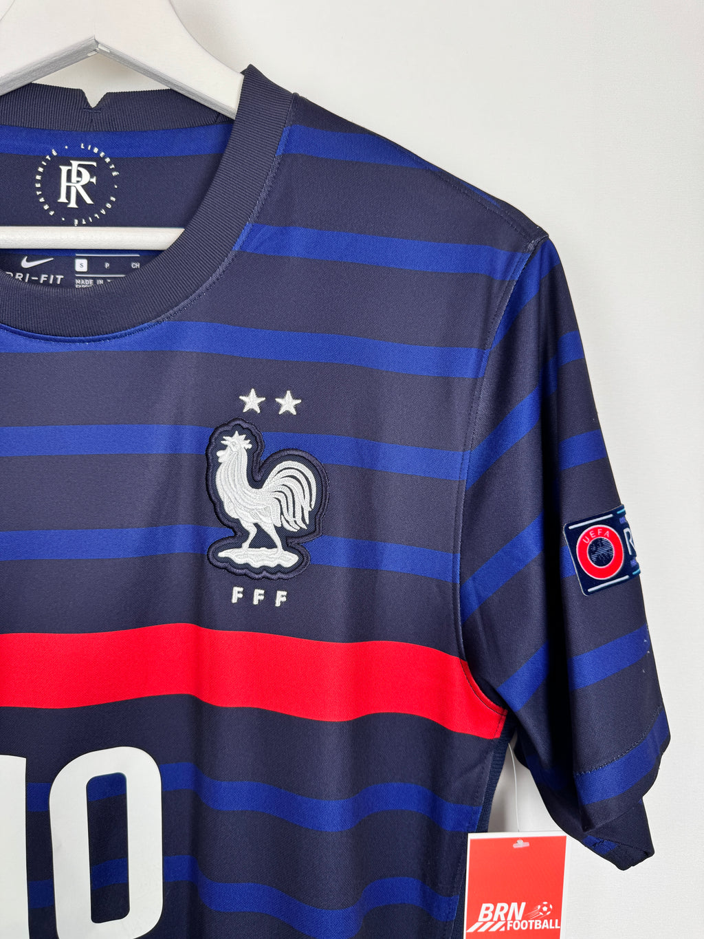 FRANCE NATIONAL FOOTBALL TEAM 2020 HOME JERSEY - MBAPPE #10 (S)