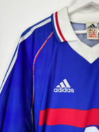 FRANCE NATIONAL FOOTBALL TEAM 1998 HOME JERSEY - DJORKAEFF #6 (XL)