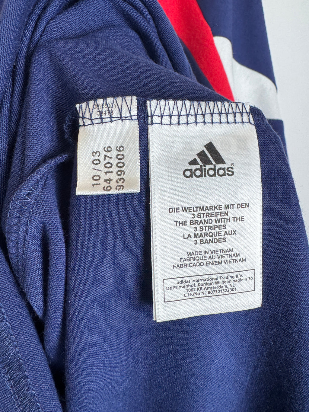 FRANCE NATIONAL FOOTBALL TEAM 2000 TRAINING JERSEY NEW PRO STOCK (M)