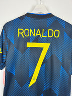 MANCHESTER UNITED 2021/2022 THIRD FOOTBALL JERSEY - RONALDO #7 (M)