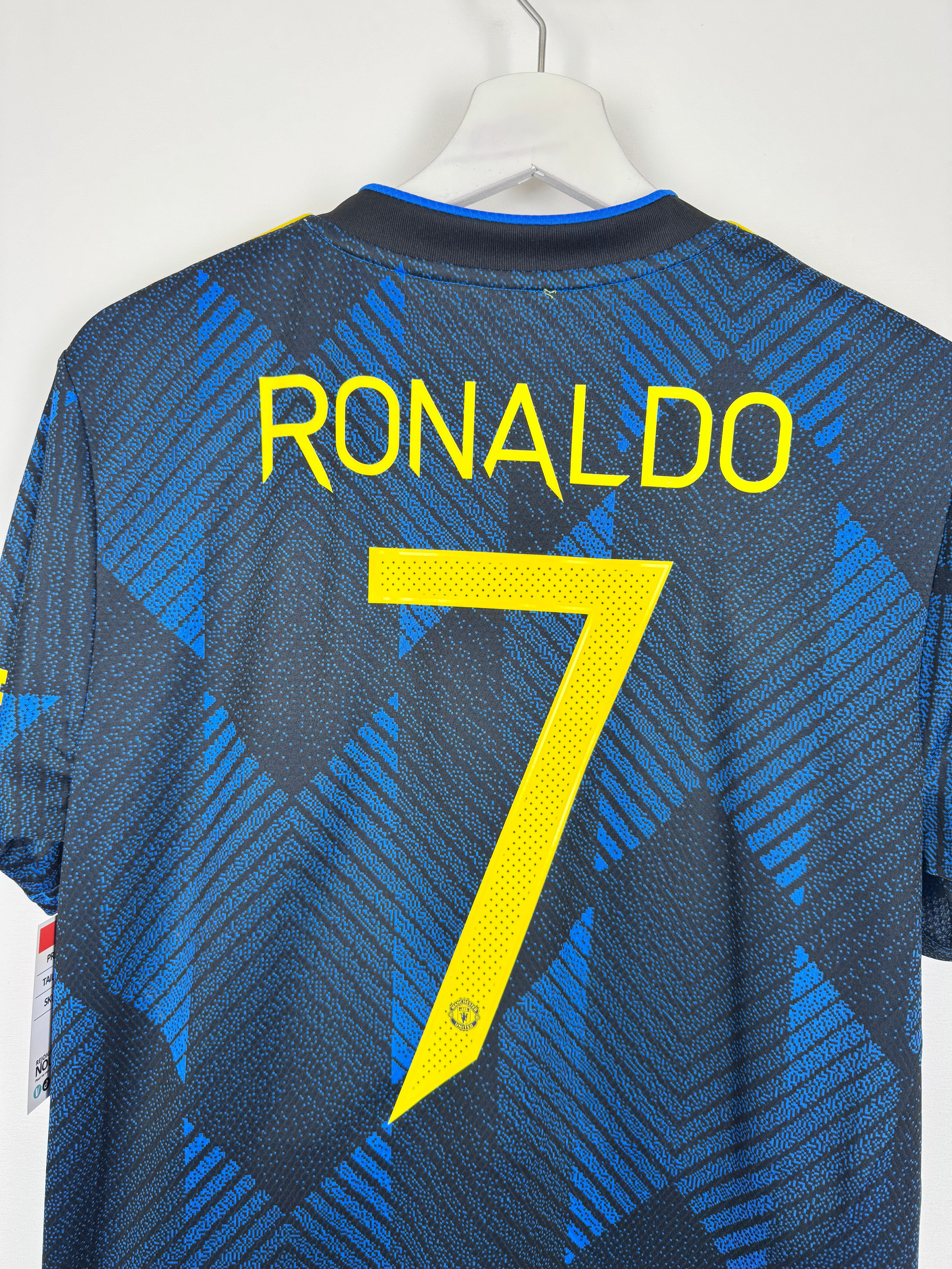 CAMISETA DE FÚTBOL MANCHESTER UNITED 2021/2022 TERCERA - RONALDO #7 (M)
