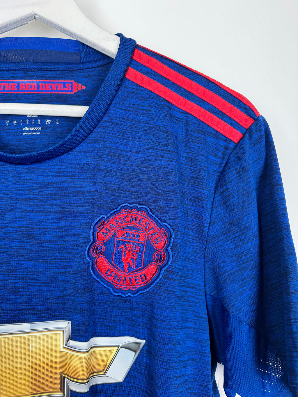 MANCHESTER UNITED 2016/2017 AWAY FOOTBALL SHIRT - IBRAHIMOVIC #9 (S)