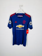 MANCHESTER UNITED 2016/2017 AWAY FOOTBALL SHIRT - IBRAHIMOVIC #9 (S)
