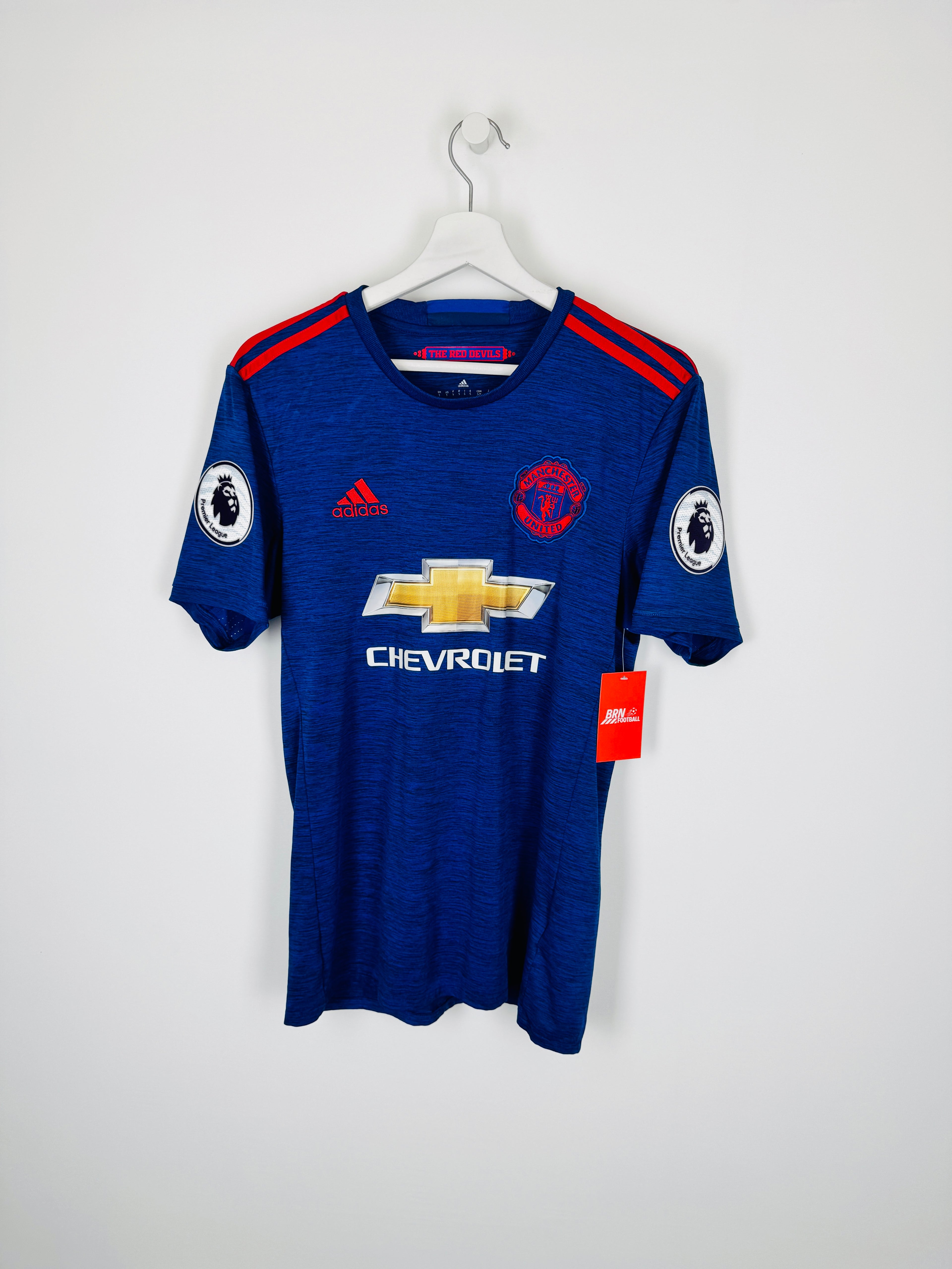 MANCHESTER UNITED 2016/2017 AWAY FOOTBALL SHIRT - IBRAHIMOVIC #9 (S)