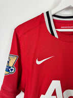 MANCHESTER UNITED 2011/2012 HOME FOOTBALL JERSEY - J.S.PARK #13 (S)