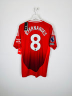 CAMISETA DE FÚTBOL MANCHESTER UNITED 2024/2025 LOCAL NUEVA - B.FERNANDES #8 (L)