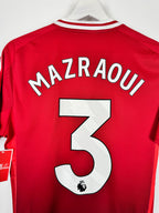 NEW MANCHESTER UNITED FOOTBALL JERSEY 2024/2025 HOME - MAZRAOUI #3 (S)